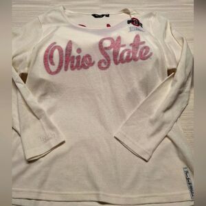 Touch by Alyssa Milano Cream Long Sleeve Tee